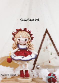 Snowflake Doll Moonlight Crochet