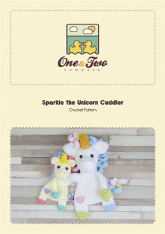 sparkle the unicorn cuddler crochet pattern