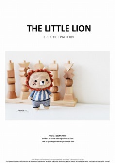 THE LITTLE LION CROCHET PATTERN