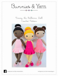 Tracey the Ballerina Doll Crochet Pattern