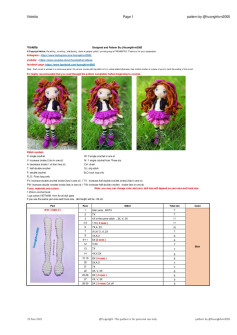 violettta girl doll free crochet pattern