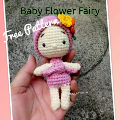baby flower fairy free pattern