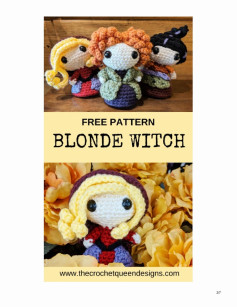 Blonde Witch crochet pattern