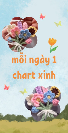 Chart mini bouquet