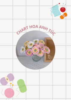 Chart móc len hoa anh túc