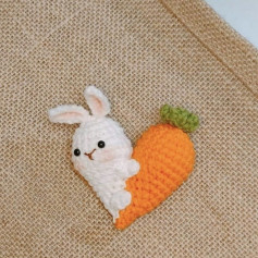 Chart trái tim thỏ ôm cà rốt