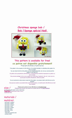 Christmas sponge bob