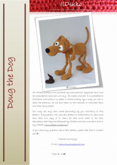 doug the dog crochet pattern