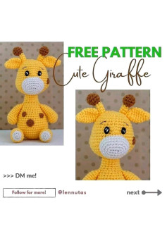 free pattern cute giraffe