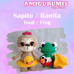 Free pattern toad frog