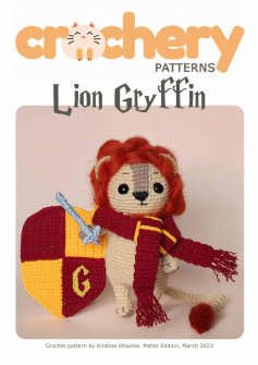 Lion Gryffin Crochet pattern