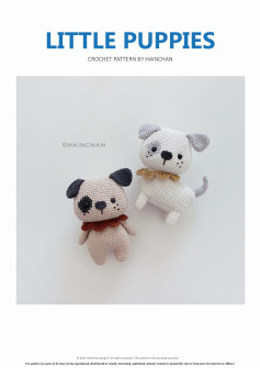 LITTLE PUPPIES CROCHET PATTERN