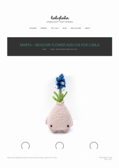 marta muscari flower add on for carla