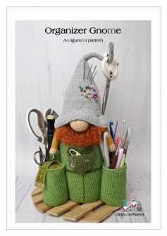 organize gnome amigurumi pattern