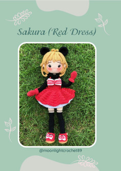 Sakura (Red Dres ) doll