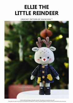 THE LITTLE REINDEER CROCHET PATTERN