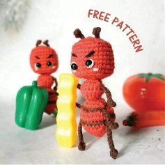 Ant crochet pattern