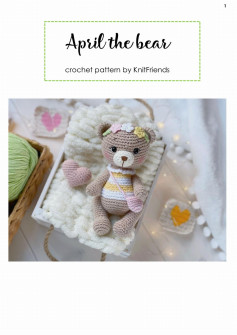 April the bear crochet pattern