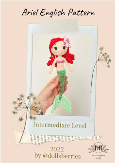 Ariel doll english pattern