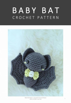 BABY BAT CROCHET PATTERN