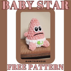 baby star free pattern