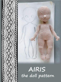 Basic body doll crochet pattern