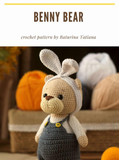 BENNY BEAR crochet pattern