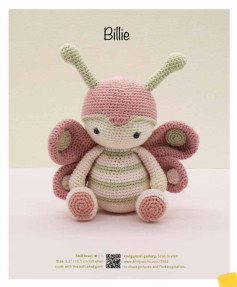 billie, butterfly doll crochet pattern