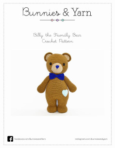 Billy the Friendly Bear Crochet Pattern