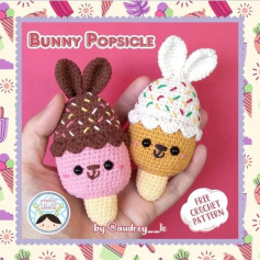 bunny popsicle free crochet pattern