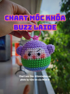 Chart móc khóa buzz laide