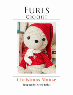 Crochet Christmas Mouse