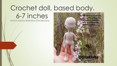 Crochet doll, based body