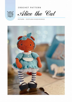 CROCHET PATTERN Alice the Cat