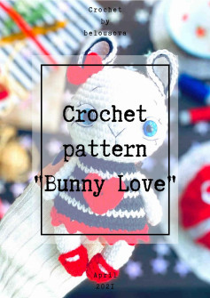 Crochet pattern Bunny Love