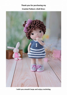Crochet Pattern «Doll Kira»