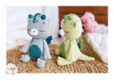 Crochet pattern “Drake the Dragon”