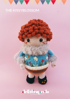 Crochet pattern for boys with red shaggy hair