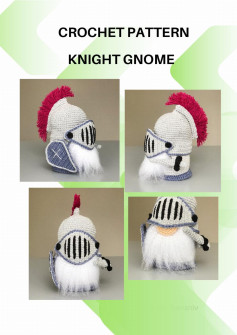 CROCHET PATTERN KNIGHT GNOME