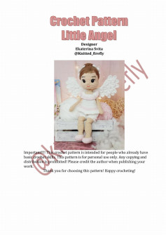 crochet pattern little angel