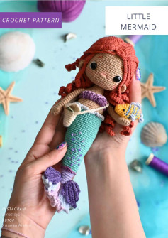 crochet pattern little mermaid