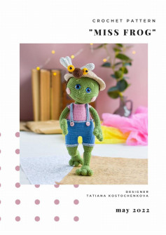 crochet pattern miss frog