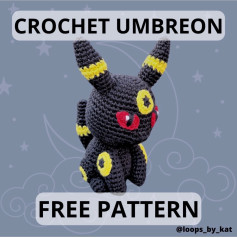 crochet umbreon free pattern