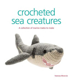 crocheted sea creatures A collection, starfish, whale, jelly fish, shark, puffer fish, lobster, sea urchin, hermit crab, seahorse, octopus, angler fish, nautilus,