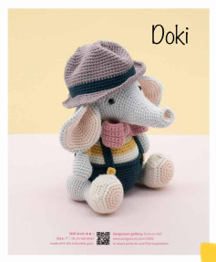 doki, doki the elephant crochet pattern