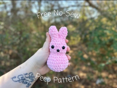 fee no sew peep pattern rabbit