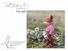Fox doll For the shoes