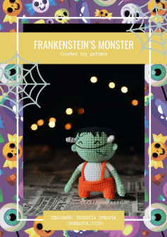 FRANKENSTEIN’S MONSTER crochet toy pattern