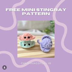 free mini stingray pattern