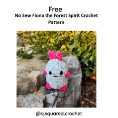 free no sew fiona the forest spirit crochet pattern
